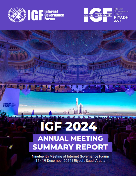 IGF 2024 Report cover